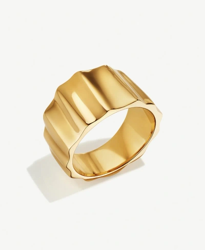 Soko 24k Gold-plated Fuliwa Band Ring