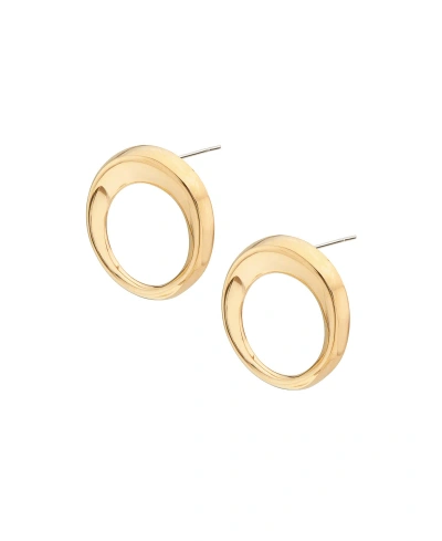 Soko 24k Gold-plated Kaya Open Stud Earrings