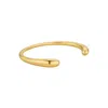 Soko Inc. Women's Gold Delicate Dash Cuff