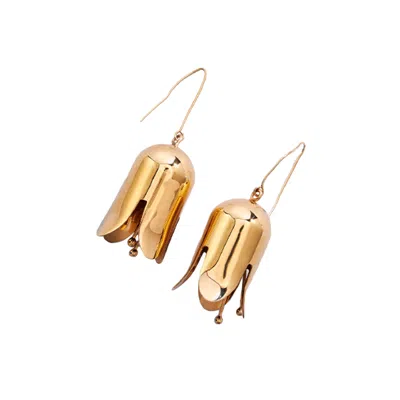 Soko Inc. Women's Gold Imba Maxi Dangle Earrings