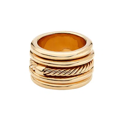 Soko Inc. Women's Gold Uzi Statement Ring
