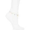 Soko Jepesi Anklet In Gold