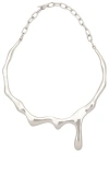 Soko Tiriko Drip Choker In 银色