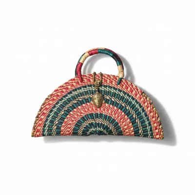 Sokona Women's Kusana – Sunbeam Handwoven Handbag. In Multi