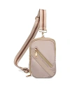 Sol & Selene Accolade Convertible Belt Bag In Nude