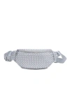 Sol And Selene Aim High Belt Bag In Silver
