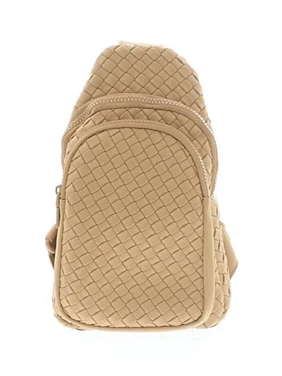 Pre-owned Sol And Selene Backpack In Tan