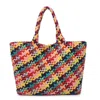 Sol And Selene Large Sky's The Limit Woven Crossbody In Multi In Multi