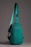 Sol And Selene Neoprene Sling Bag In Blue