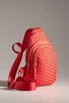 Sol And Selene Neoprene Sling Bag In Red
