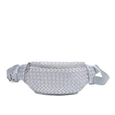 Sol And Selene Women's Aim High Belt Bag In Silver