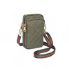 Sol And Selene Women's Quilted Crossbody Bag In Sage