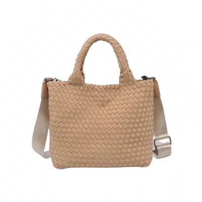 Sol And Selene Women's Sky's The Limit Small Crossbody Bag In Nude In Brown