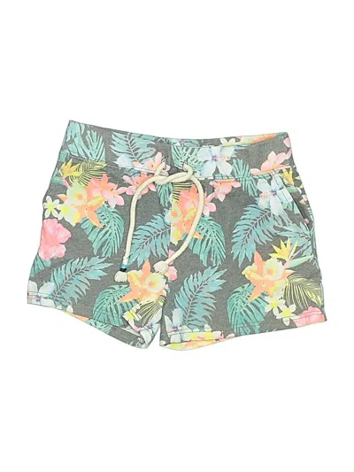 Pre-owned Sol Angeles Kids' Board Shorts In Green