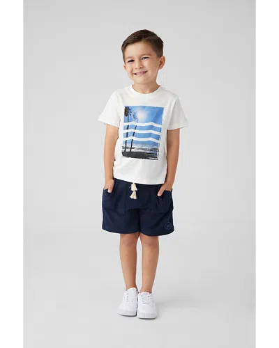 Sol Angeles Boys' Cali Waves Cotton Tee - Little Kid, Big Kid In White
