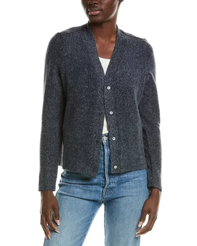 Sol Angeles Brushed Boucle Cardigan In Grey