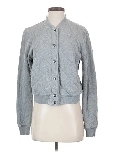 Pre-owned Sol Angeles Cardigan Sweater In Gray