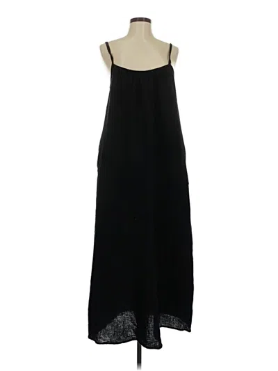 Pre-owned Sol Angeles Casual Dress In Black
