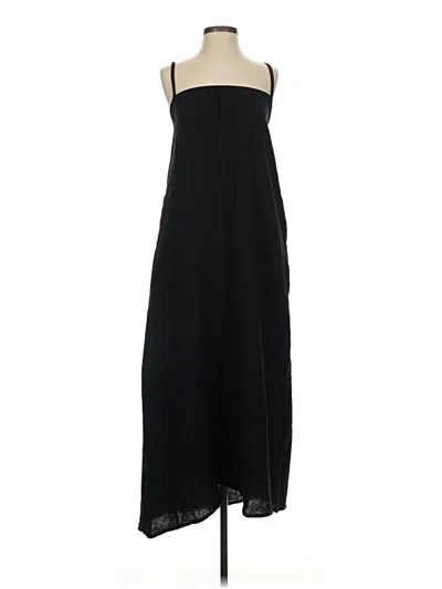 Pre-owned Sol Angeles Casual Dress In Black