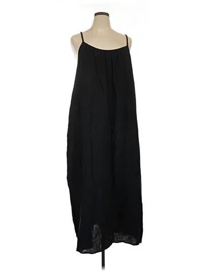 Pre-owned Sol Angeles Casual Dress In Black