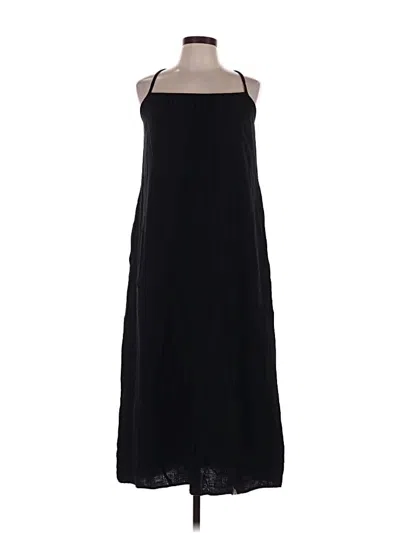 Pre-owned Sol Angeles Casual Dress In Black