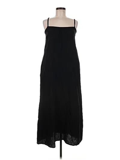 Pre-owned Sol Angeles Casual Dress In Black
