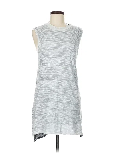 Pre-owned Sol Angeles Casual Dress In Gray