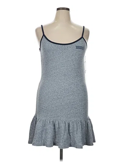 Pre-owned Sol Angeles Casual Dress In Gray
