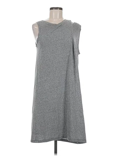 Pre-owned Sol Angeles Casual Dress In Gray