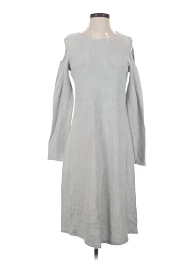 Pre-owned Sol Angeles Casual Dress In Gray