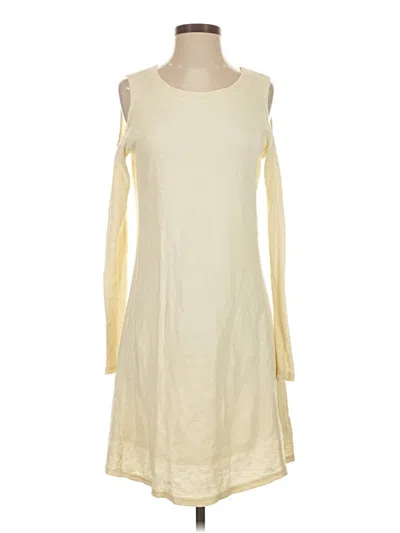 Pre-owned Sol Angeles Casual Dress In Ivory