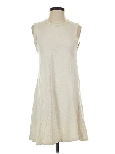Pre-owned Sol Angeles Casual Dress In Ivory