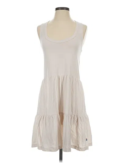 Pre-owned Sol Angeles Casual Dress In Ivory