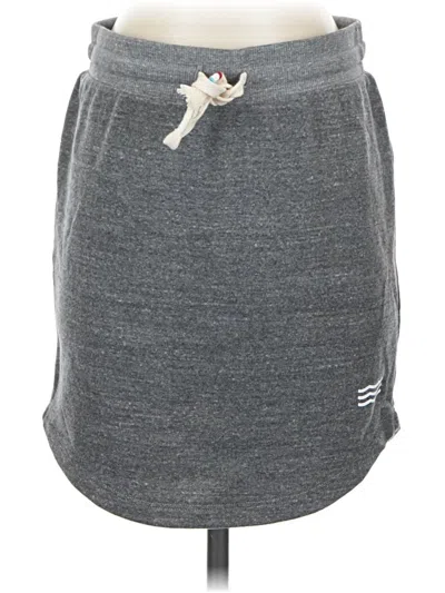 Pre-owned Sol Angeles Casual Skirt In Gray