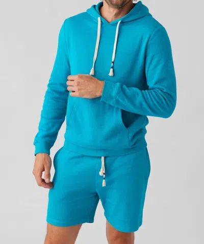 Sol Angeles Circle Waves Hoodie In Baltic In Blue