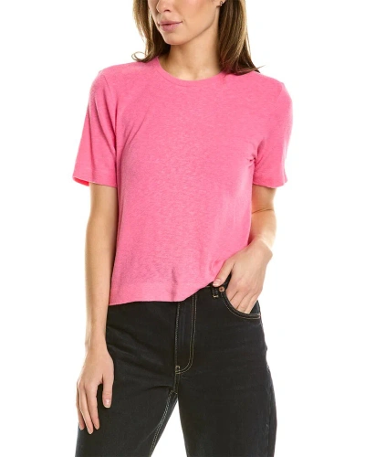 Sol Angeles Eco Slub T-shirt In Pink