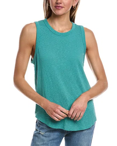 Sol Angeles Eco Slub Tank In Blue