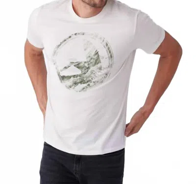 Sol Angeles Fatigue Onyx Crew Tee In White In Multi