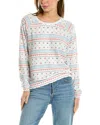 Sol Angeles Hacci Pullover In Multi