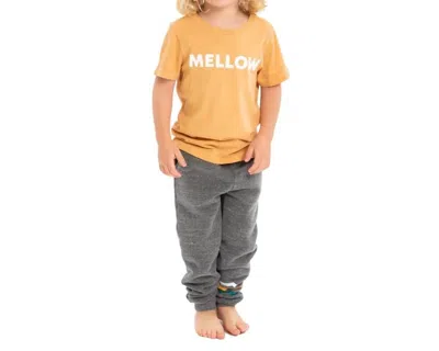 Sol Angeles Kid's Mellow Tee In Yellow