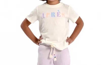 Sol Angeles Kid's Pastel Après Tee In White