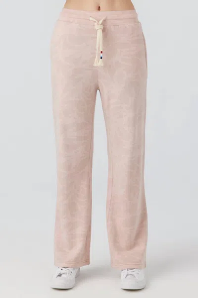 Sol Angeles La Brea Pants In Rose Clay Juniper In Multi
