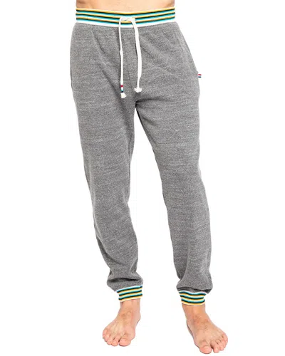 Sol Angeles Marigold Stripe Jogger In Grey