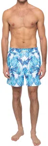 Sol Angeles Men's Palma Paradise Swim Short In Multi In Blue