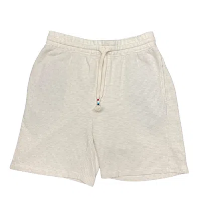 Sol Angeles Men's Peach Stripe Short In Natural In White