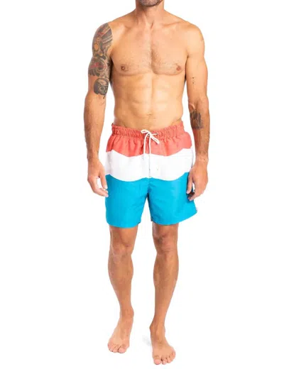 Sol Angeles Men's Sol Flag Swim Short In Multi
