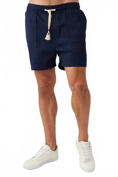 Sol Angeles Men's Twill Gusset Short In Indigo In Blue