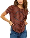 Sol Angeles Mini Stripe Happiness T-shirt
