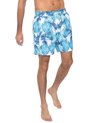 Sol Angeles Palma Paradise Swim Short In Blue