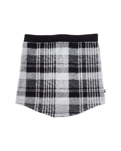 Sol Angeles Kids' Plaid Skirt In Black